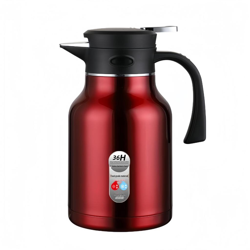 304 Stainless Steel Double-Layer Vacuum Insulated Hot Water Bottle - Large Capacity Flask for Home and Hotel
