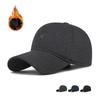 Middle-Aged and Elderly Winter Warm Cap Men's Outdoor Cycling Cold-Proof Ear Protection Cotton Cap Thick Baseball Cap