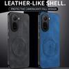 Per Xiaomi Redmi A7 Pro /Xiaomi Redmi A7Pro Custodia Semplice Elegante Aspirazione Magnetica Lusso Pelle PU Amichevole per la Pelle Cover Anti-caduta
