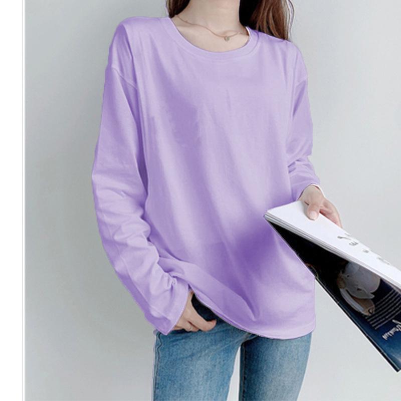 

Autumn Maternity Nursing Top - Long Sleeve, Loose Fit for Breastfeeding & Pregnancy M
