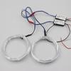 1Pc Multi Color Angel Eye Circle Ring Led Headlight Fog Lamp Double Light Lens