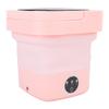 Folding Washing Machine Sakura Pink 8L 3 Modes with Drainage Basket Foldable Underwear Washer