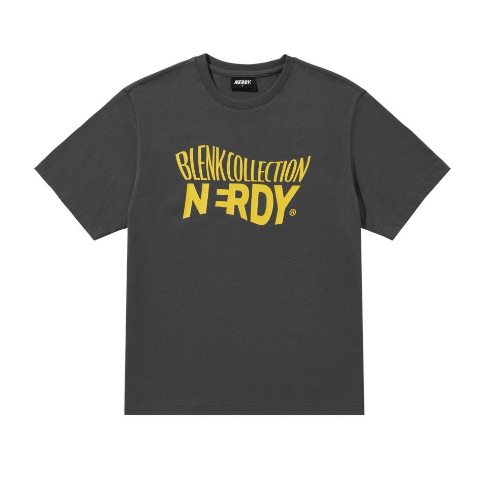 

Футболка с коротким рукавом NERDY Wave Logo Темно-серый