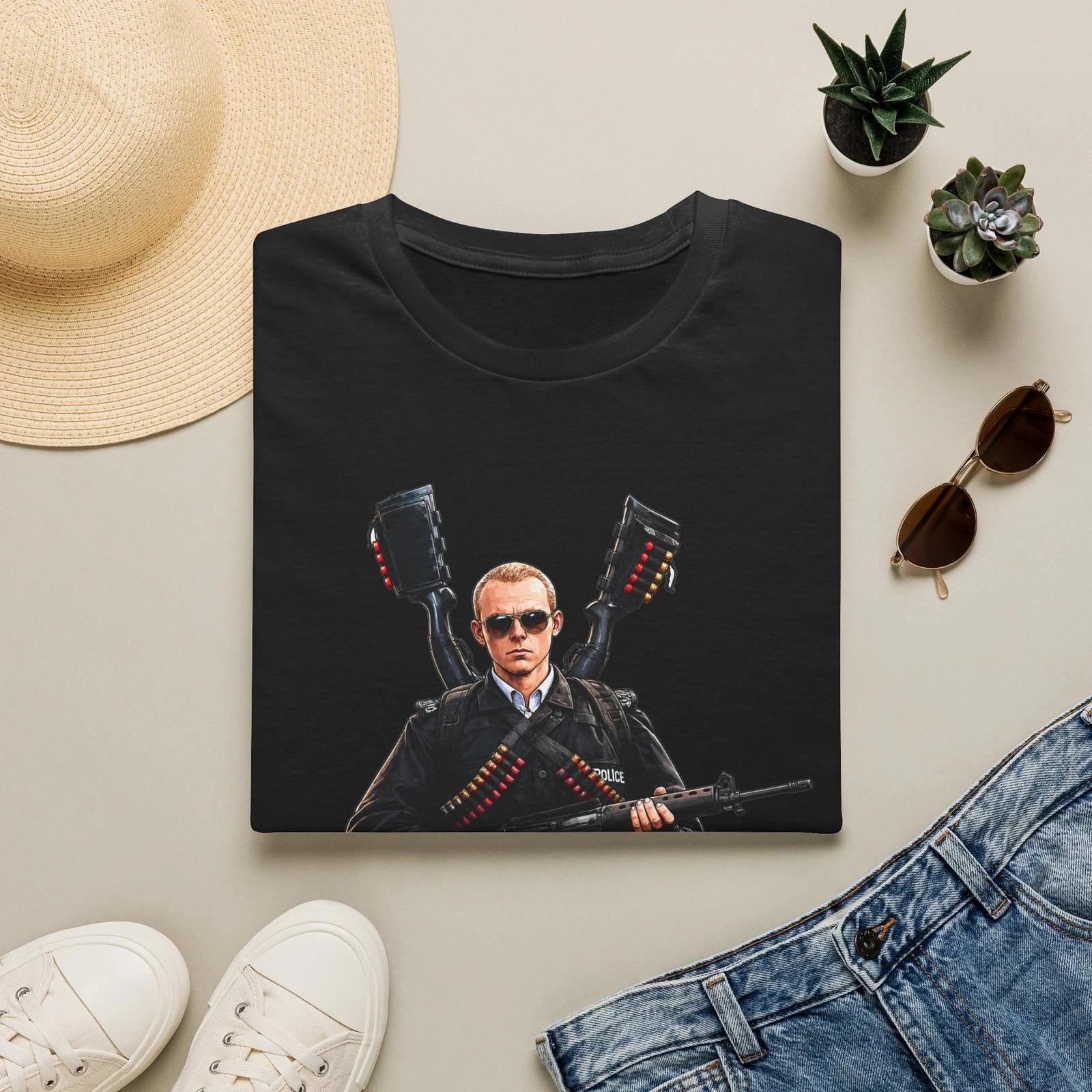 Hot fuzz Morning -Soldier T-Shirt | Graphic XXXL