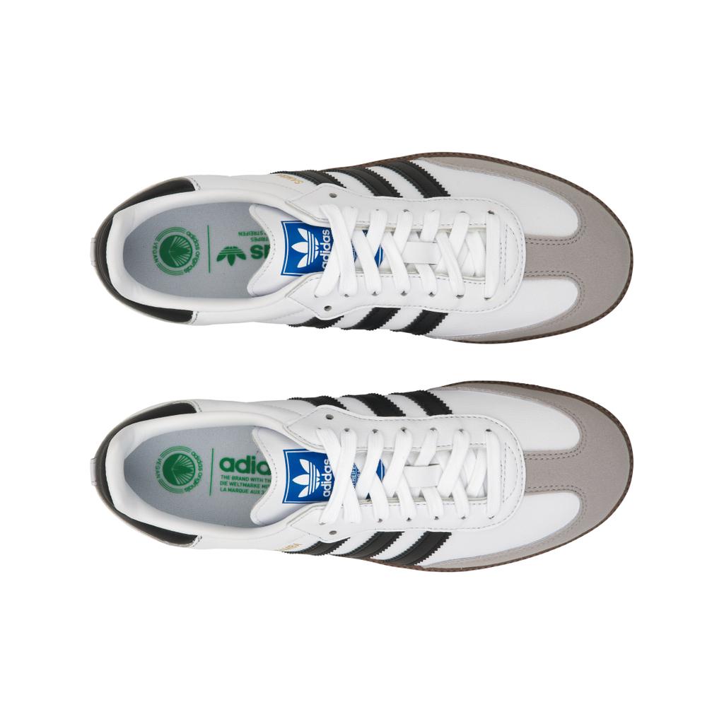adidas Samba Vegan Blanc Gomme Baskets Unisexe Blanc Nuage Noir Cœur H01877