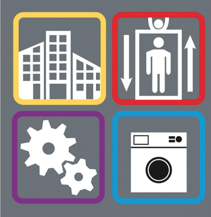 WERA Kraftform Compact Tool Set for Machine Maintenance with Storage Case 35-Piece (135926)