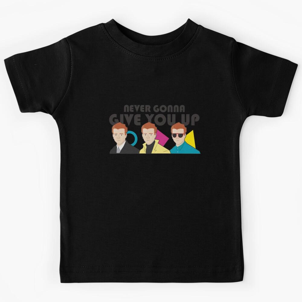 Rick Astley _amp_s Never gonna give you up Kids T-Shirt 130