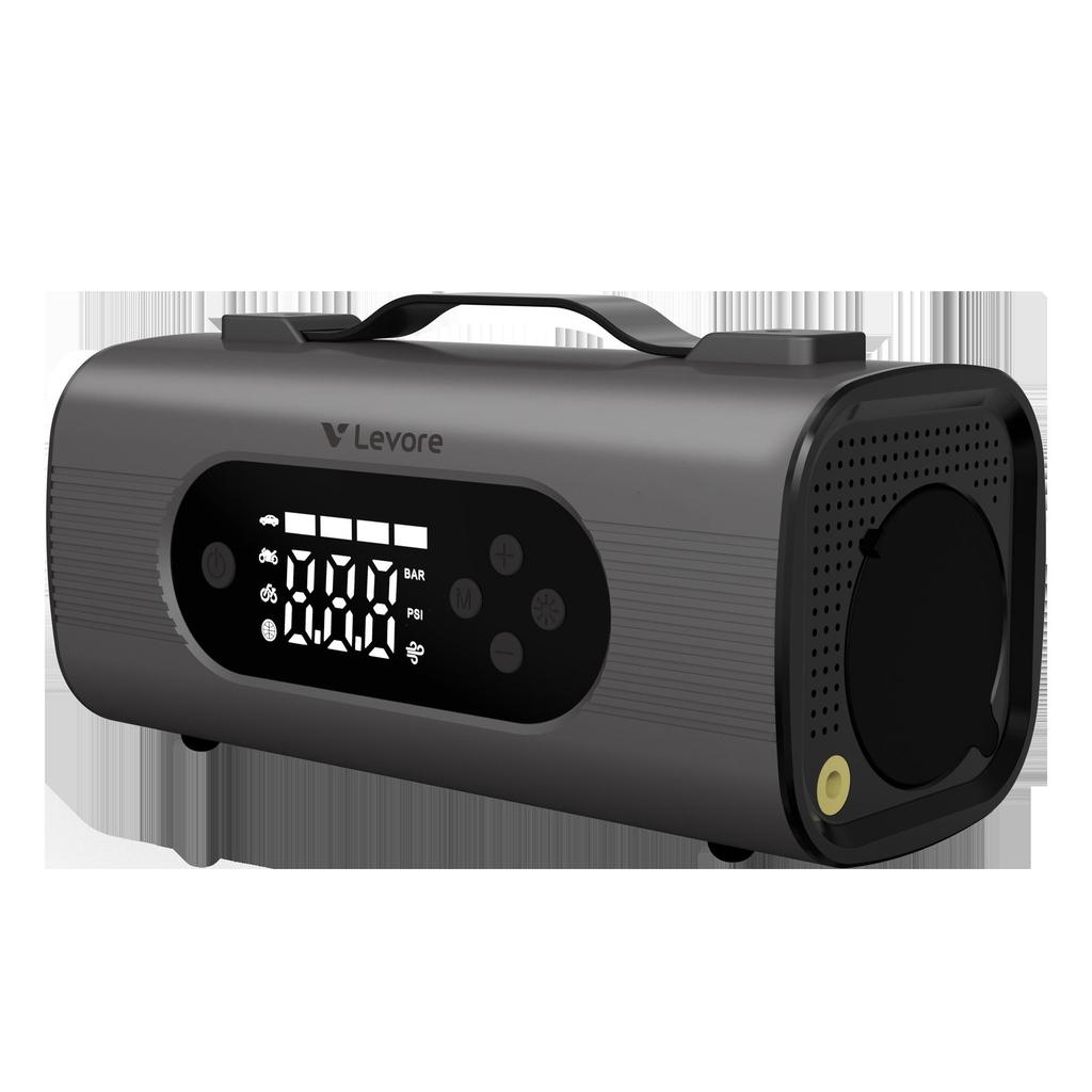 Multi-Function Car Power Bank: Jumper Cables, Vacuum, Blower, Tire Inflator - 8-in-1 Portable Device