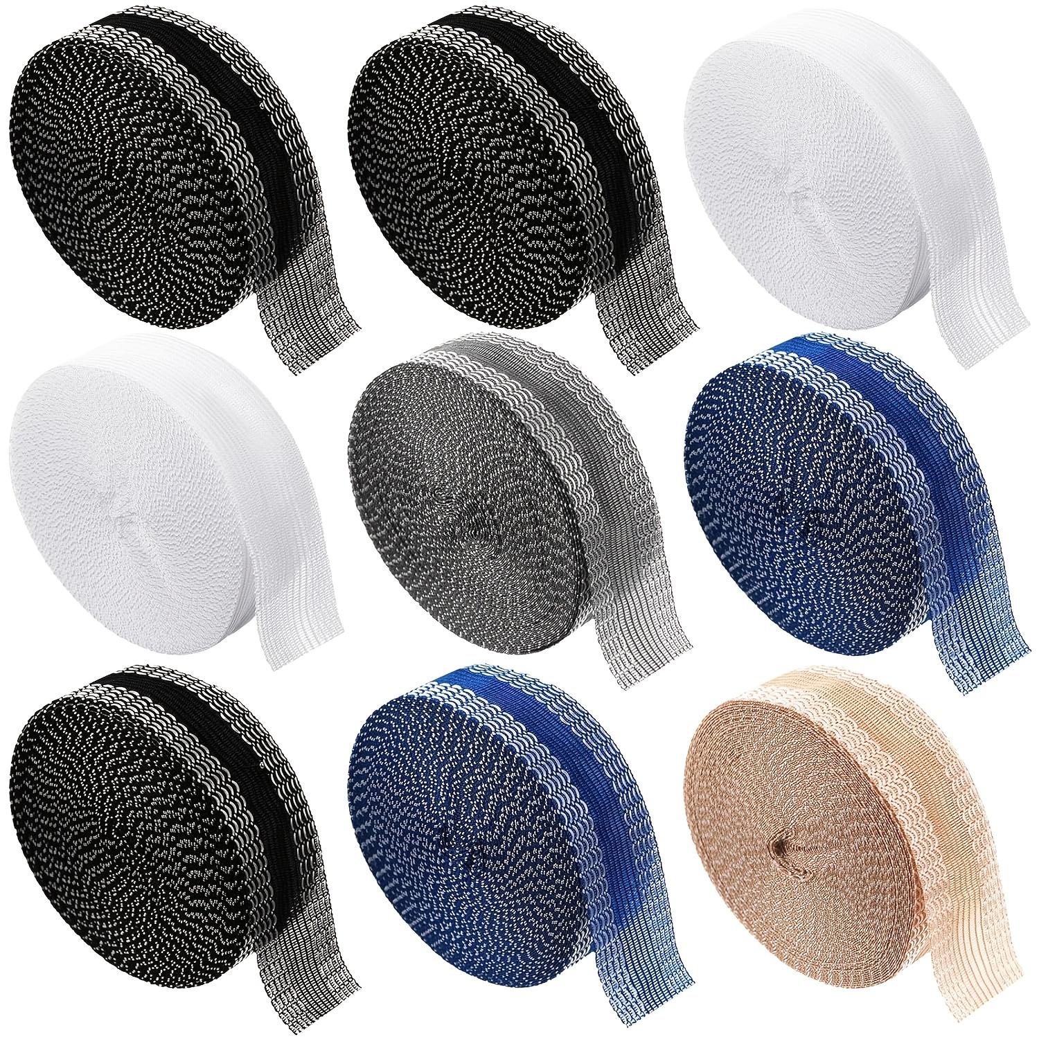 9-Pack Self-Adhesive Hem Tape, No-Sew Adhesive Fabric Patches for Pants, Jeans, Trousers - No Sewing Required 9PCS