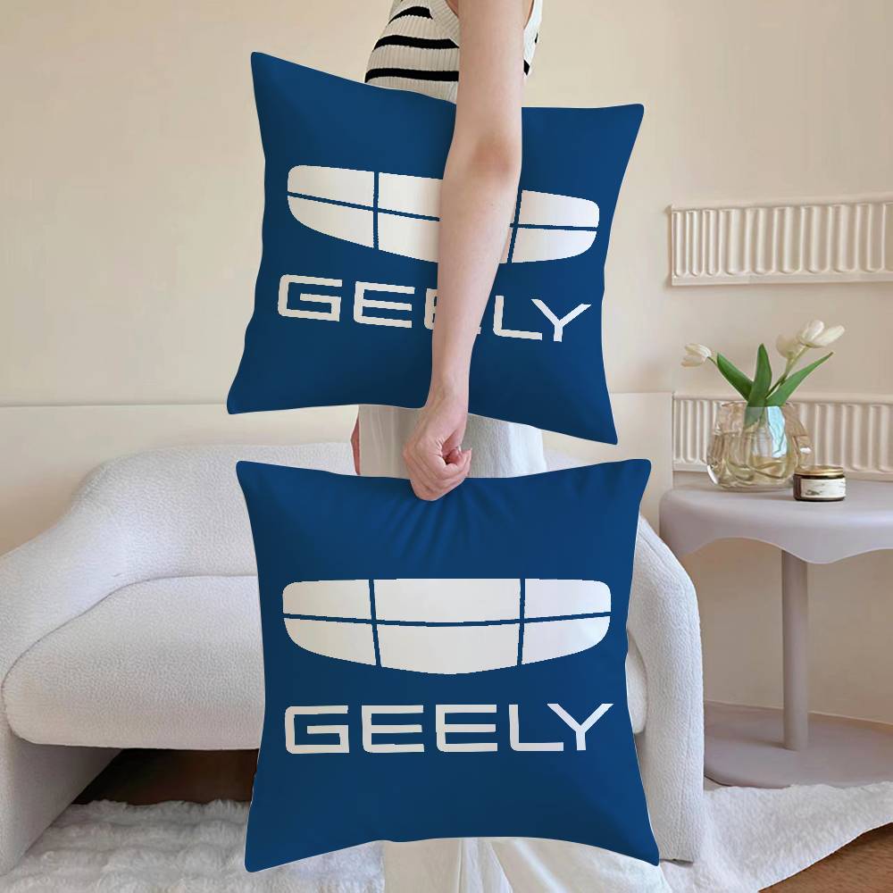 

GEELY Pillow Case Sofa and Living Room Decorative Cushion Covers Dust-proof and Mite-proof Invisible Zipper 12x12Inch