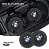 OEIE5 X4 X5 X6 2025 2025 Car For 2pcs Car Coasters Water Cup Holder Pads Cup Slot Non-Slip Mat For Bmw E46 E39 E90 E60 E30 F10 F11
