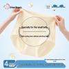 Women's High-Waist Cotton Antibacterial Tummy Control Briefs 4-Pack