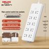 Delixi Electric 5-Outlet Power Strip with Master Switch CN Plug (adapter Included)