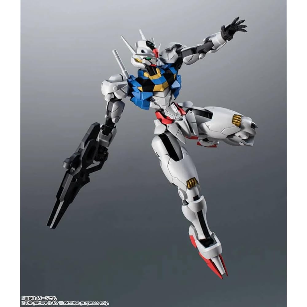 TAMASHII NATIONS Gundam Aerial Ver. A.N.I.M.E. 125mm Painted Action Figure ABS PVC
