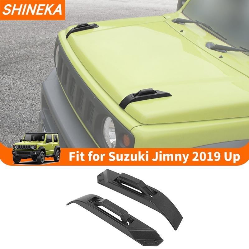 SHINEKA Car Engine Hood Decoration Cover for Suzuki Jimny 2019 2020 2021 2022 2023 2024 2025 Up Exterior Accessories