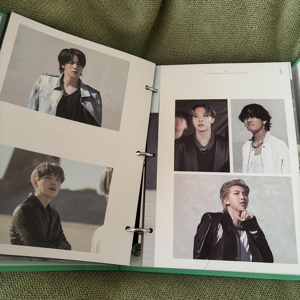 [USED] BTS Memories 2020 "DVD" Trading Card Jin with Japanese Subtitles