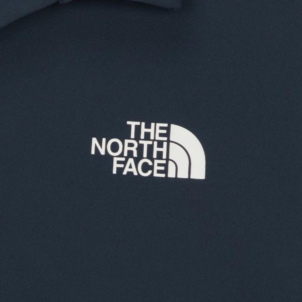 The North Face Men Recovery Short Sleeve Polo Navy Nt7ps10b