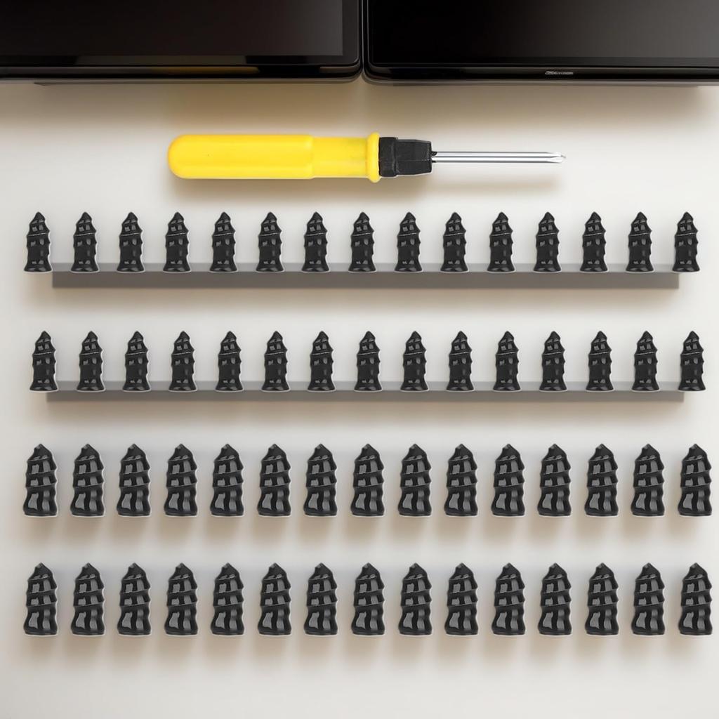 Gerinkoken Tire Repair Rubber Nails | Tire Screw Plug High Speed Tool with Screwdriver