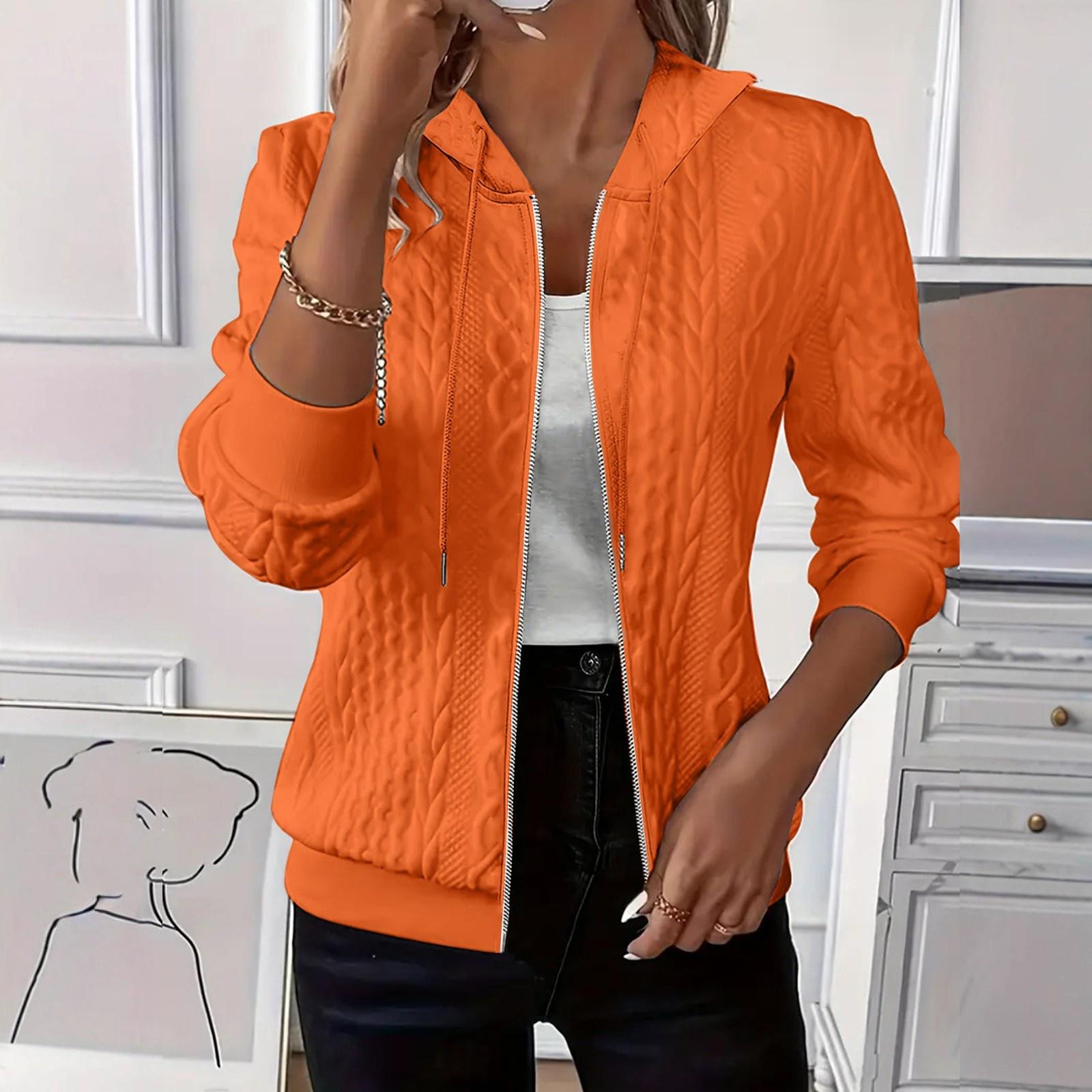 

Women Trench Coat Open Front Cardigan Jacket Coat Shawl Cape Cloak Mantle Plus M помаранчевий