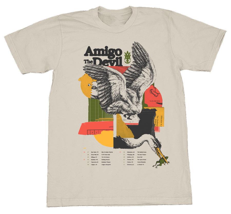 Collection Amigo The Devil Tour 2025 Gift For Fans to 5XL T-shirt Unisex T-Shirt S
