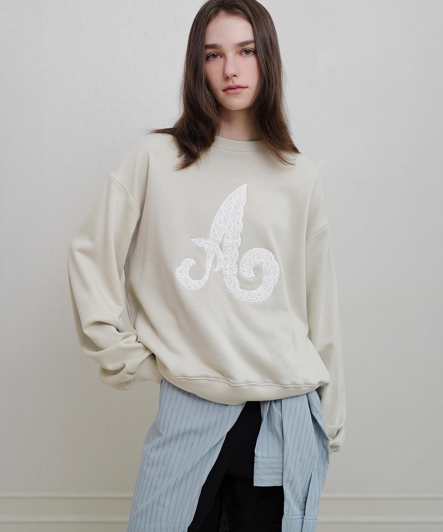 Свитшот с логотипом Annies Hope (Бледно-зеленый) Pale Green