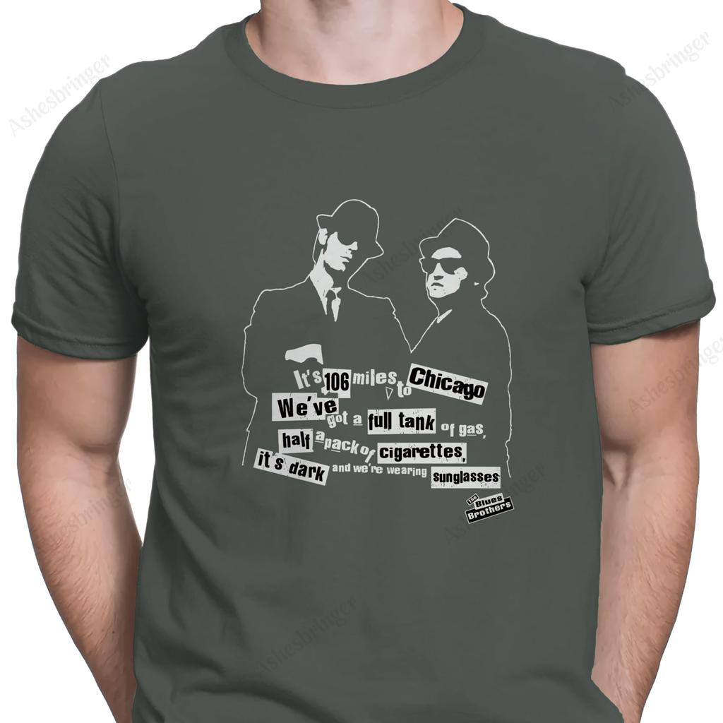 The Blues Brothers - Wir haben einen vollen Tank Benzin Humor Grafik Lustiges T-Shirt Street Casual Style T-Shirt für Männer und Frauen