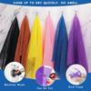 African Mesh Sponge Exfoliating Sponge Back Cleaning Brush Suitable for Neutral To Sensitive Skin Bathroom Accessories 10 colors