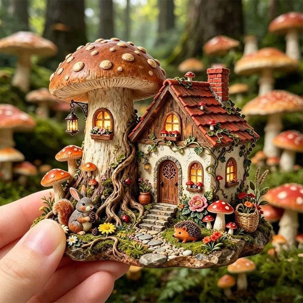 Simulation Refrigerator Magnet Cute Theme 3D Refrigerator Stickers Refrigerator Decoration