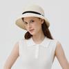 MARTINE GOLF Monaco Ribbon Fedora_White