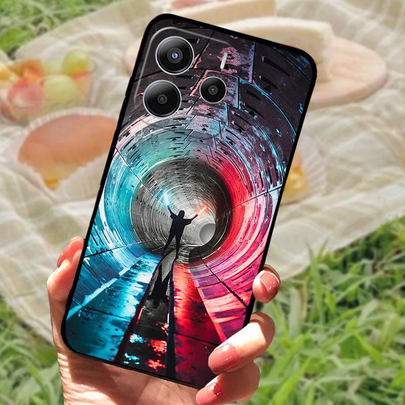 For Xiaomi Redmi Note 14 5G Case Soft Silicone Phone Cases Shell For Redmi Note 14 4G Cartoon Phone Protective Fundas Cover