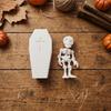 Removable Articulated Skeleton 3D-Printed Halloween Mini Coffin Box  Office