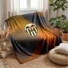 Valencia FC Soft Flannel Fleece Blanket Lightweight Cozy Warm Throw Blanket For Sofa Bed Home Decor