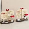 Adjustable Perforated Board Storage Rack Multifunctional Jewelry Display Stand  Cosmetics Storage