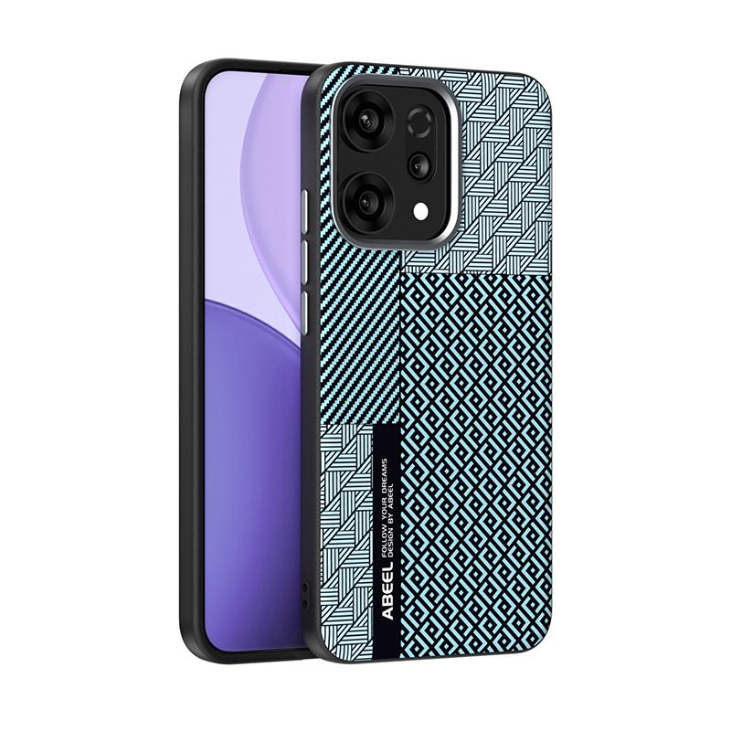 

For Oppo Reno 14 Case Magsafe Magnetic Airbag Corner Shockproof Leather Matte Grip Bumper Case Cover Metal Lens Protection Pc + tpu&OPPO Reno14