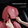 Citroen Car Pillowcase Car Supplies Leather Headrest Cover For Citroen C4 C3 C2 C1 Berlingo Picasso Anti Fouling Decoration Mat aks256
