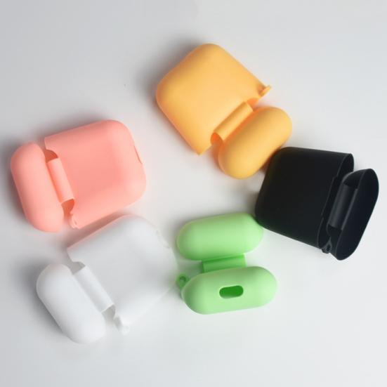 Leesésgátló karcolásgátló puha szilikon fülhallgató védőtok AirPods 1/2-hez