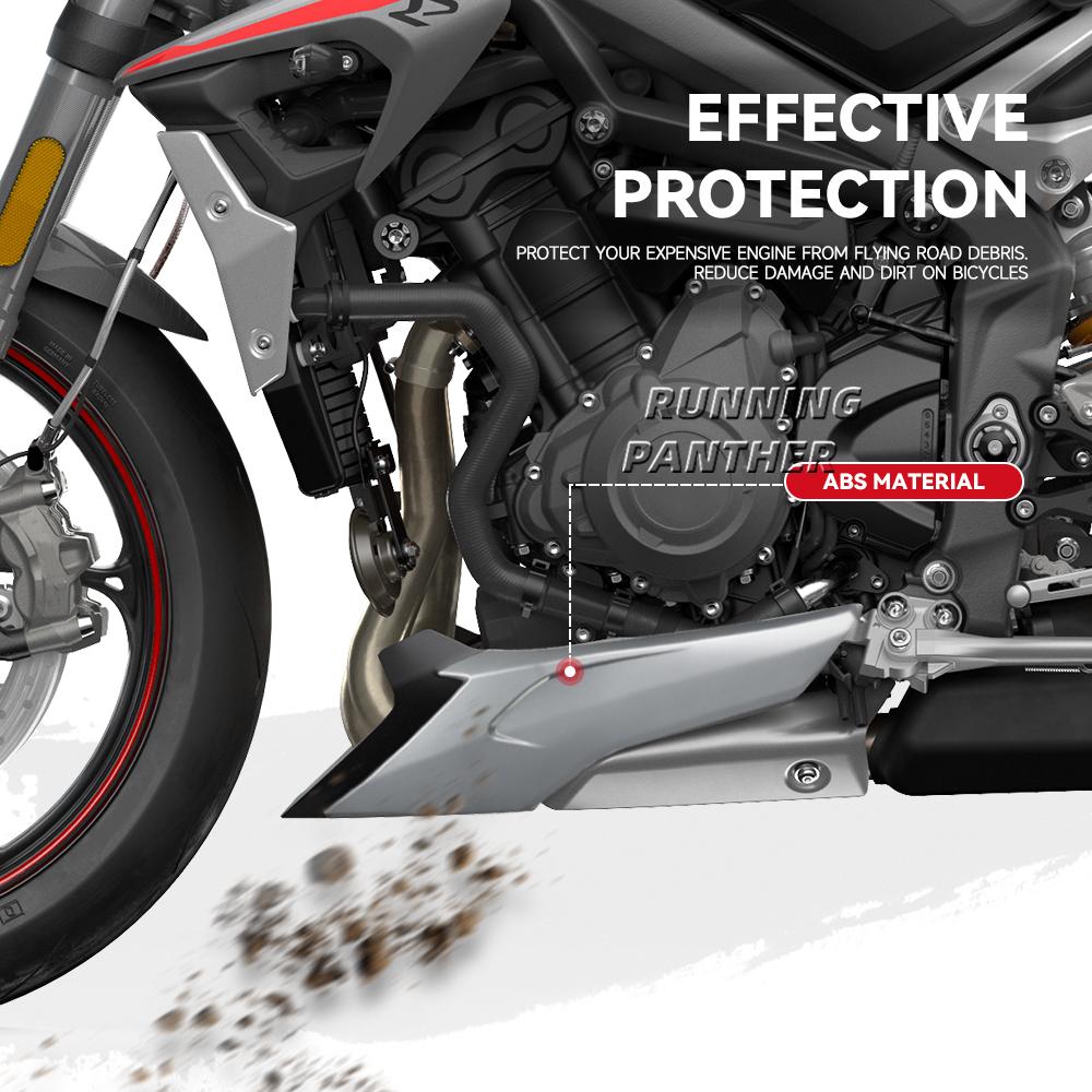 Motorcycle Accessories Chassis Protective Cover and Engine Guard For Street Triple 765 RS 765RS 2017-2022
