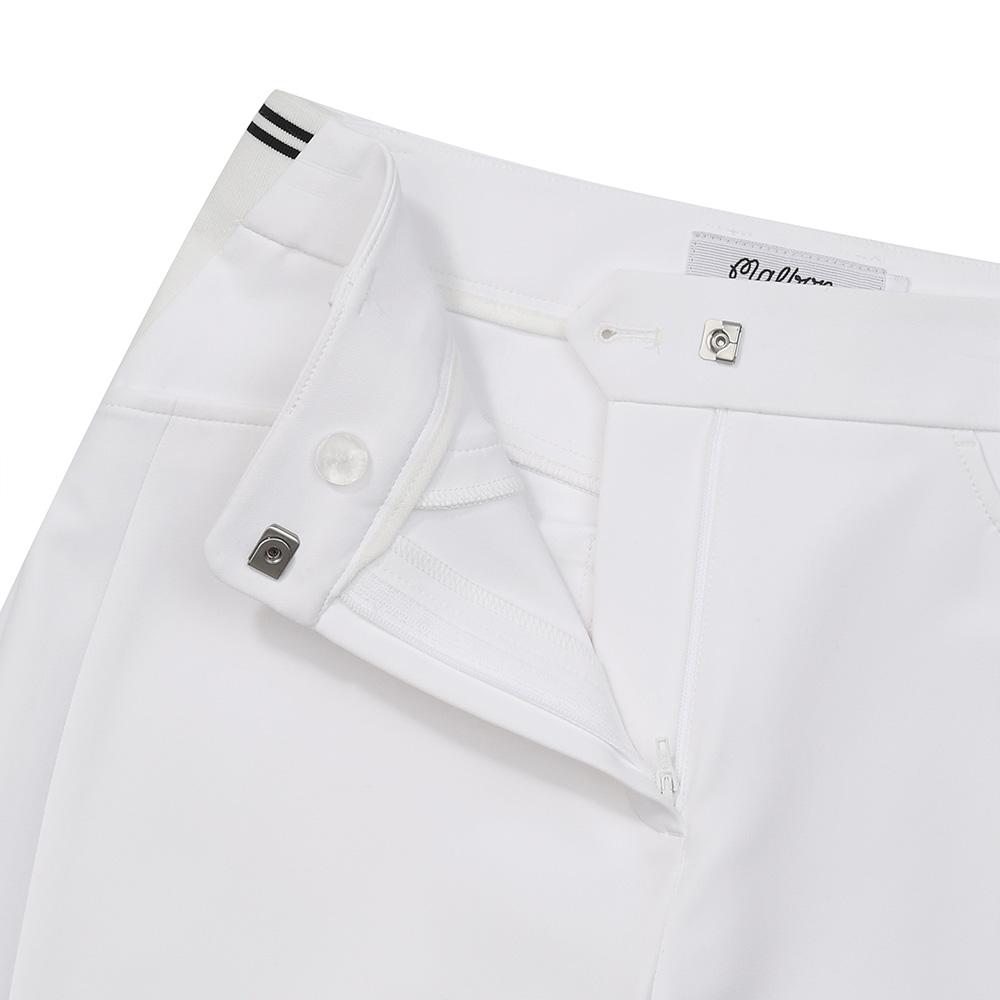 MALBON GOLF Women'S Semi-Bootcut Golf Pants White (Woman)