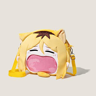 Plush Backpack Cartoon Bag Storage Crossbody Bag