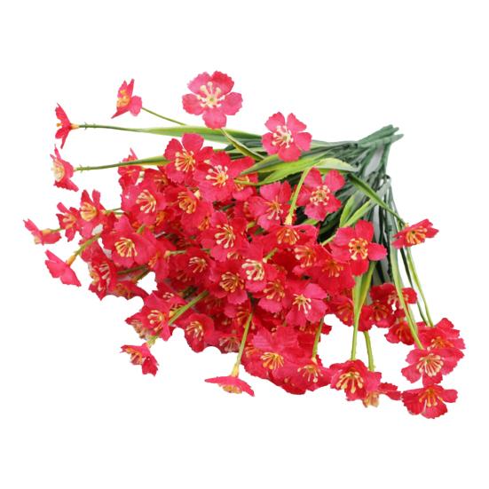 Artificial Flower No Maintenance No Watering No Fading Bright Color Realistic Lifelike Artificial Flower Wedding Party Home Decoration