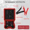 12V Car Relay Tester with Battery Clip - Universal 4/5 Pin Compatibility, Car Diagnostic Tool, Car Repair Kit, Durable and Sturdy, Car Diagnosis |