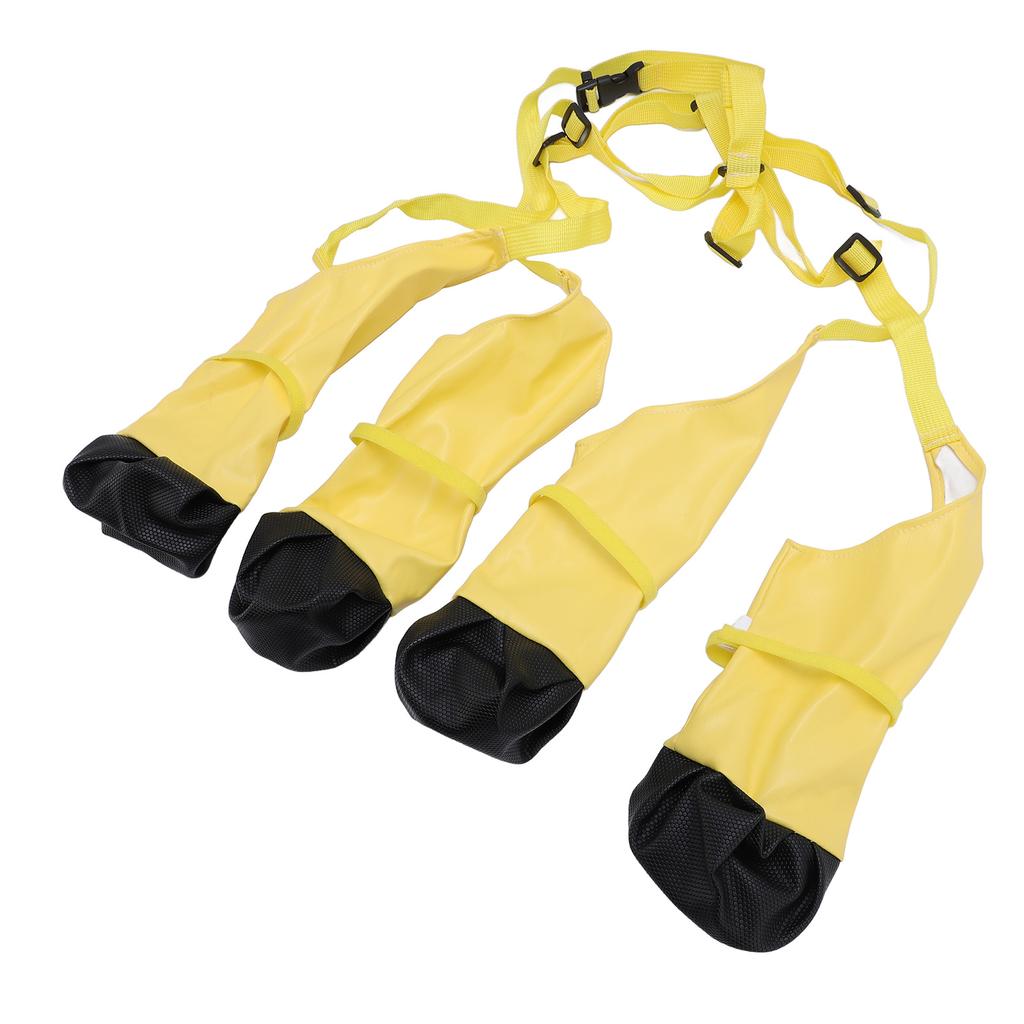 Dog Suspender Boots Waterproofing Abrasion Proof Anti Slipping Dog Paw Boot Leggings for Pets XL
