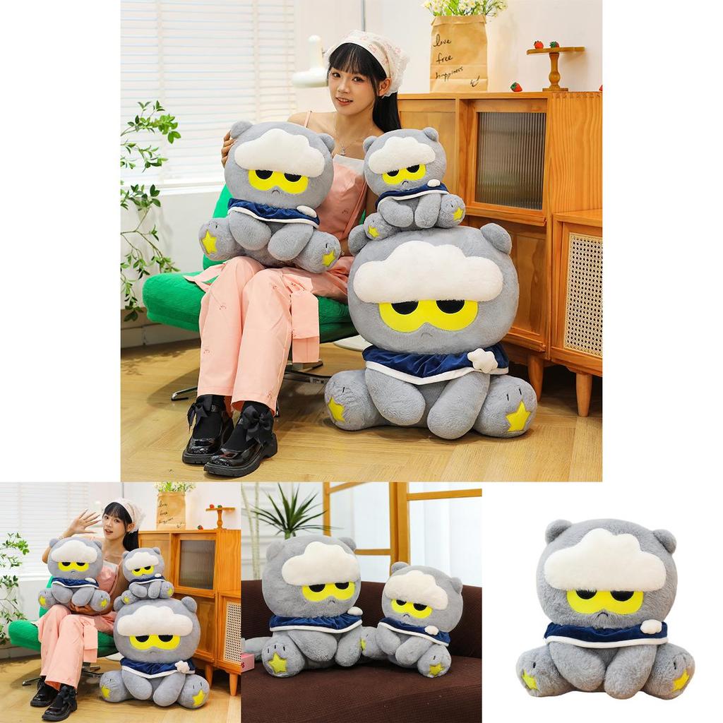 Cloud Cat Plush Toy With Pp Cotton Filling For Kids And Collectors