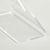 10Pcs Acrylic Transparent Display Stand Desk Sign Label Frame Price Tag Display