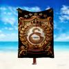 Galatasaray SK Pattern Blanket, Cozy Blanket for All-Season Comfort on Sofas, Beds, Office, Car, Camping and Travel