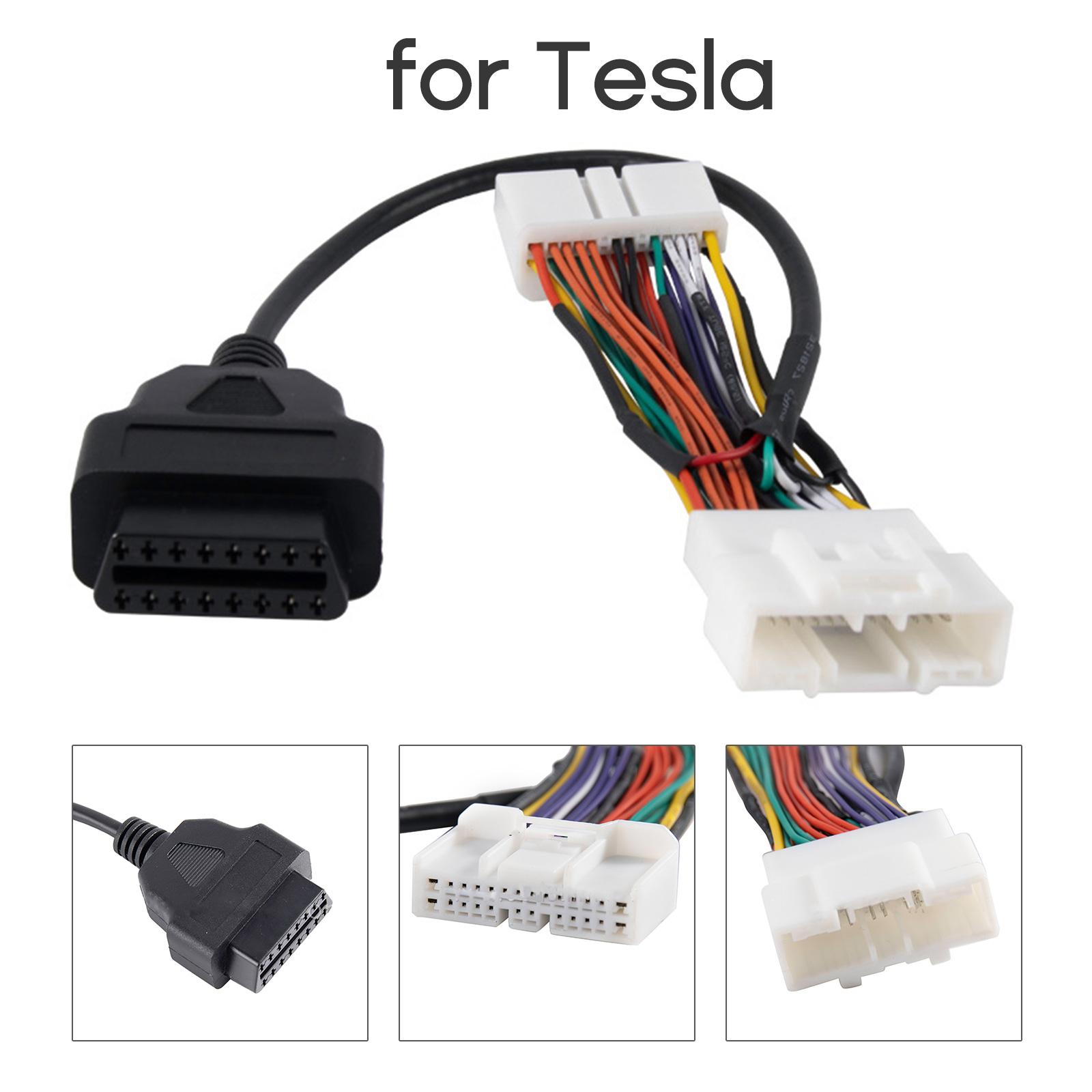 

Диагностический адаптерный кабель, диагностический кабель, разъем жгута, замена, легкий кабель, прочный для Model-3 ModelY
