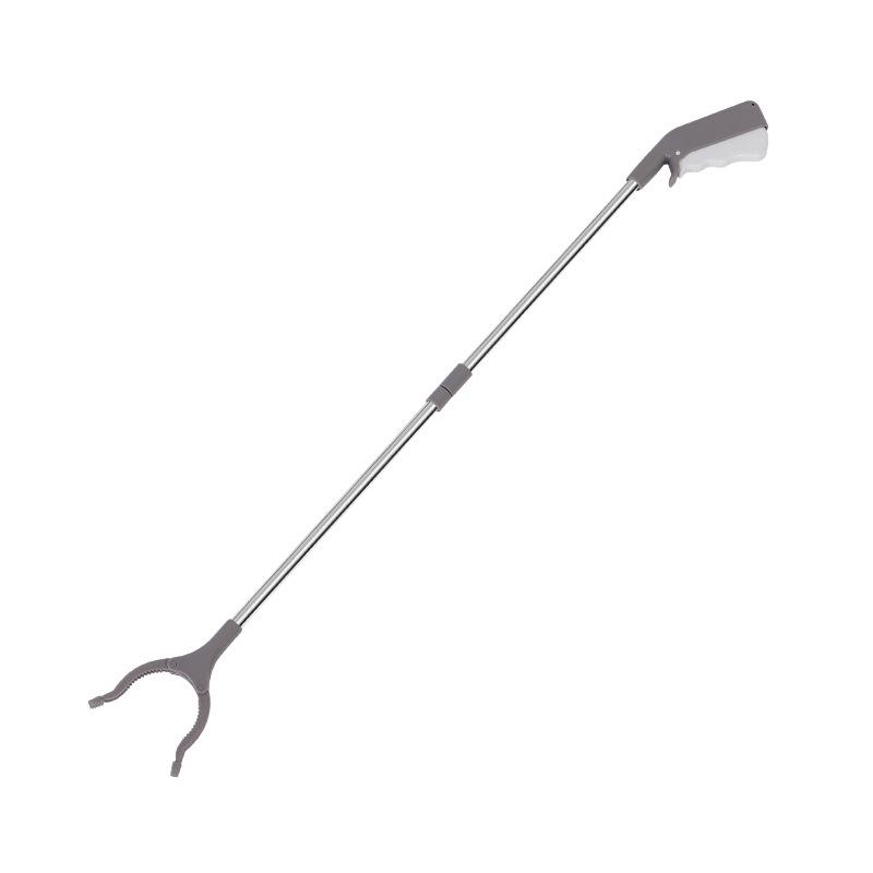 Eco-friendly Stainless Steel Foldable Trash Grabber: Long-Handled, Sanitary, Hand-Cleaning Tweezers 83cm Foldable