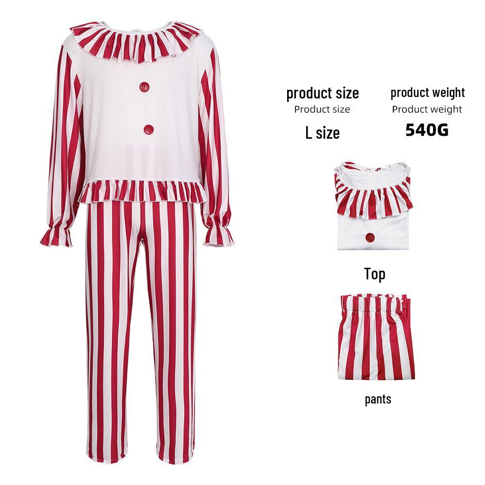 Halloween Horror Clown Costume for Cosplay & Stage Performance