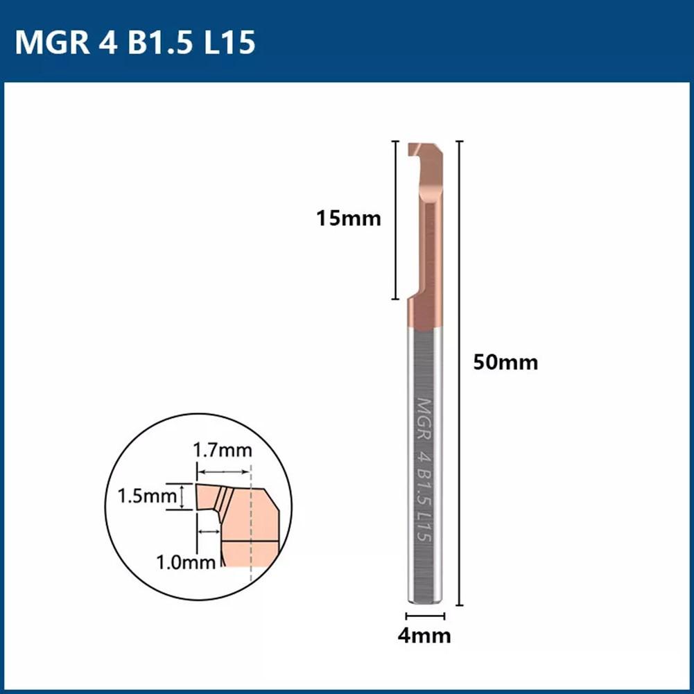 

MGR Integral Internal Boring Cutter Tools CNC Carbide Boring Cutter Groove MGR 4B1.5 L15