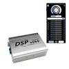 Silver Car Dsp Digital Audio Processor Navigation Machine Sound Quality Enhancement Effect 4 In 6 Out Dsp Car Power Amplifier